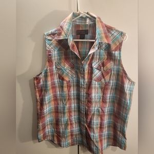 Cowgirl Legend Womans XXL Sleeveless Top